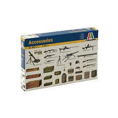 Italeri Model Kit doplňky 0407 - ACCESSORIES (1:35)