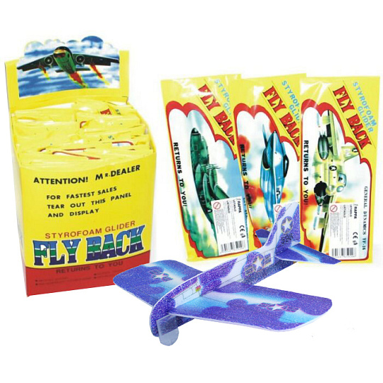 Rappa letadlo házecí polystyrénové