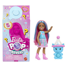 Mattel Barbie POP REVEAL CHELSEA KOKTEJLOVÉ PŘEKVAPENÍ ASST