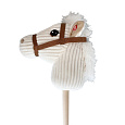 Steppos Mac Toys PLEJO Hobby Horse se zvukem - světlý