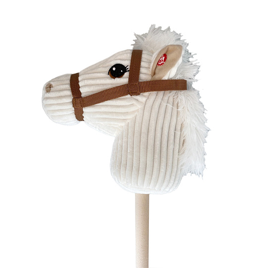Steppos Mac Toys PLEJO Hobby Horse se zvukem - světlý