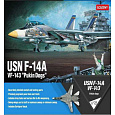 Academy Model Kit letadlo 12563 - USN F-14A "VF-143 Pukin Dogs" (1:72)