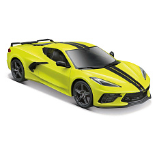 Maisto - 2020 Chevrolet Corvette Stingray Coupe Z51, žlutá, 1:24