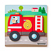 Woody Puzzle Baby - hasič
