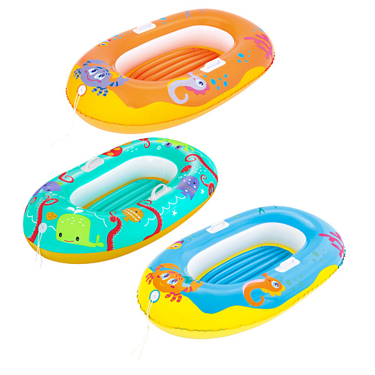 Bestway Dětský nafukovací člun Tropical Crew™ assort - 25 x 64 x 110 cm