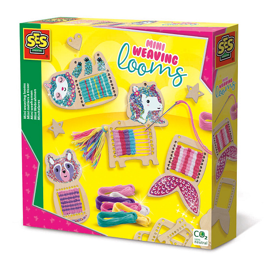 SES Mini tkalcovský stav zvířátka SES Mini tkalcovský stav zvířátka