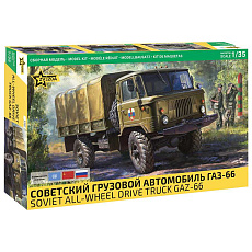 Zvezda Model Kit military 3707 - GAZ-66 (1:35)