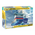 Zvezda Model Kit loď 9044 - "Arktika" Russian Nuclear Icebreaker (1:350)
