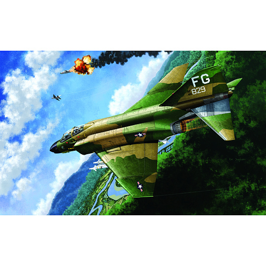 Academy Model Kit letadlo 12294 - USAF F-4C "VIETNAMESE WAR" (1:48) Academy Model Kit letadlo 12294 - USAF F-4C "VIETNAMESE WAR" (1:48)