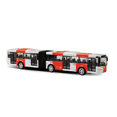 Rappa Kovový kloubový autobus PID Praha červený 18 cm