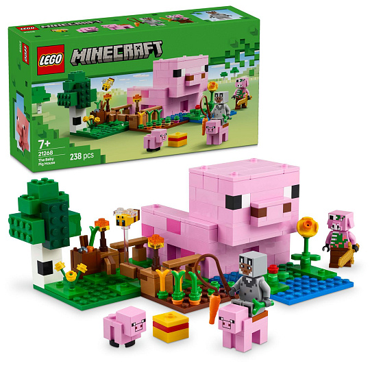 LEGO Minecraft® 21268 Domeček Prasátka LEGO Minecraft® 21268 Domeček Prasátka