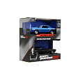 Jada Rychle a zběsile Twin Pack Chevrolet Camaro 1969 a Dodge Charge Wide Body 1968, 1:32 Wave 2/1