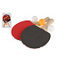 Teddies Sada stolní tenis/ping pong pálky dřevěné 2ks + míčky 3ks v blistru 19x30cm