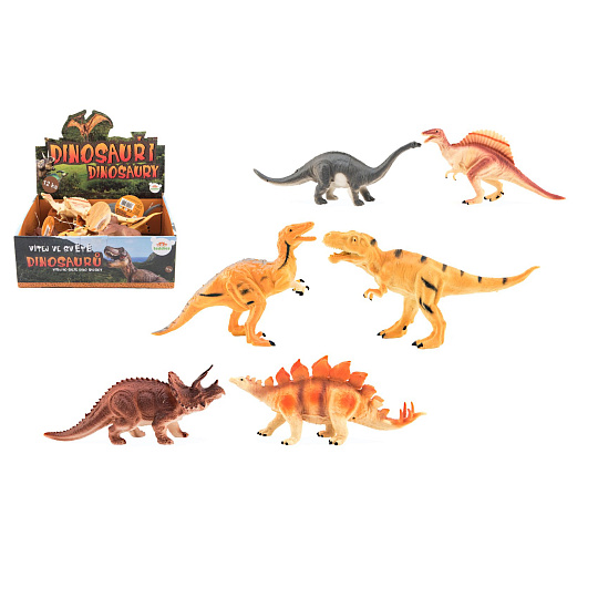 Teddies Dinosauři plast 16-18cm mix druhů Teddies Dinosauři plast 16-18cm mix druhů