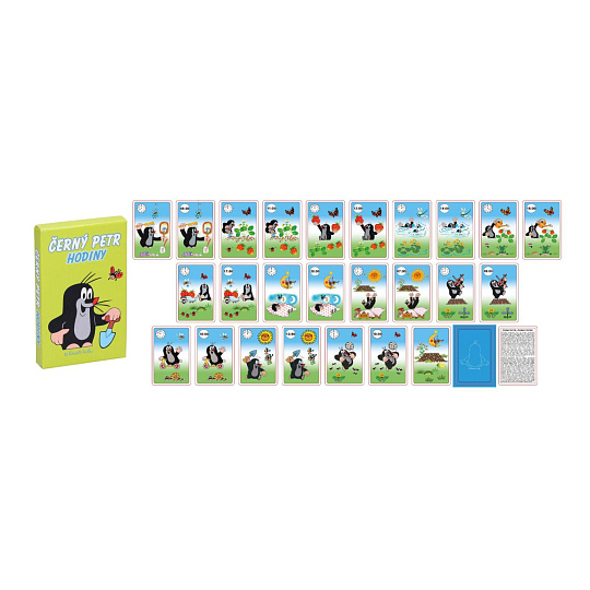 Černý Petr Krtek - hodiny