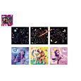 Škrabací obrázek 3ks barevný My little Pony 20x20cm na kartě