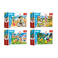 Trefl Minipuzzle 54 dílků Mickey Mouse Disney/ Den s přáteli 4 druhy