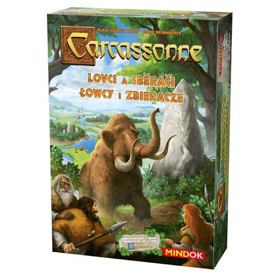 Mindok Carcassonne Lovci a sběrači hra Mindok Carcassonne Lovci a sběrači hra