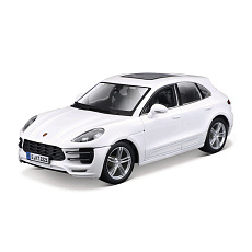 Bburago - Auta HOBBY, Porsche Macan, bílá, 1:24