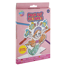 Rappa Vypichovací obrázky 12 listů + pero + podložka