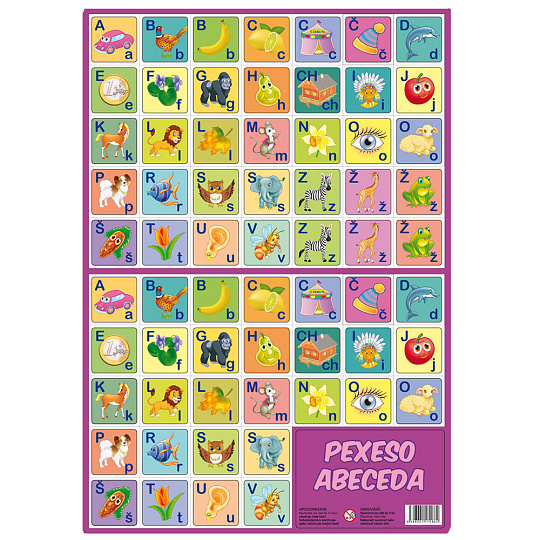 Rappa Pexeso Abeceda