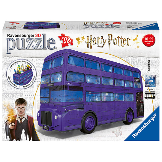 Ravensburger 3D puzzle Harry Potter Rytířský autobus 216 dílků