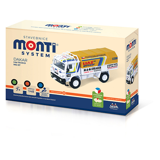 SEVA MONTI SYSTEM stavebnice 07 vozidla Liaz 100.55D Dakar