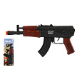 Samopal jiskřící ARMY na setrvačník plast 29cm na kartě 14x38x2,5cm