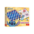 Dáma a Mlýn Lilo & Stitch společenská hra v krabici 29x19x4 cm