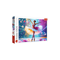 Puzzle Tančící baletka 1000 dílků 68,3x48cm v krabici 40x27x6cm