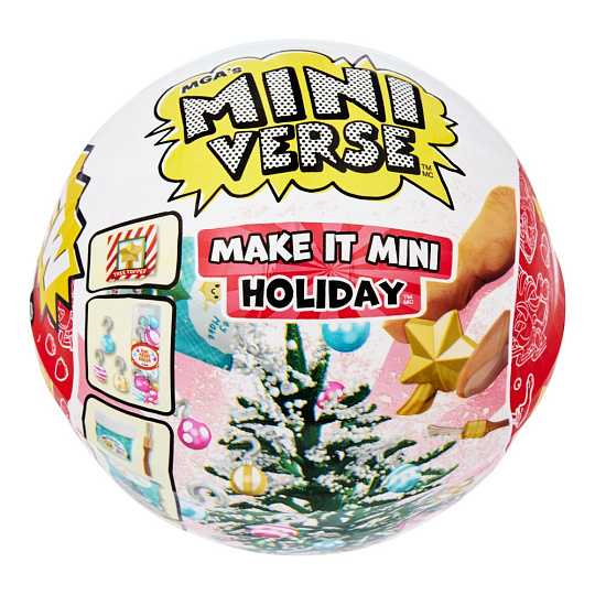 MGA's Miniverse – Mini Food Občerstvení - Vánoční série