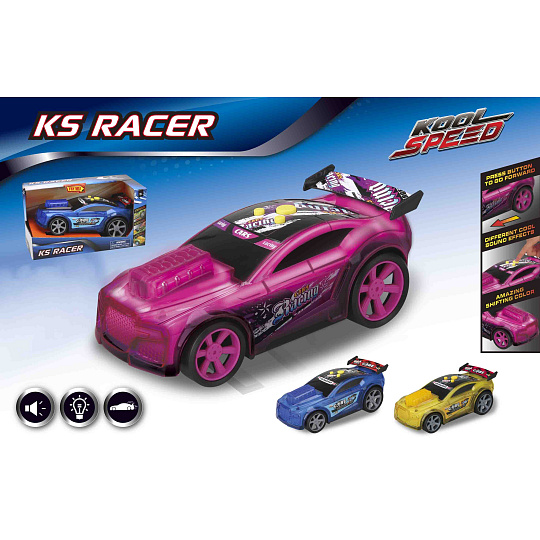 Mac Toys KS racer auto na baterie se zvukem Mac Toys KS racer auto na baterie se zvukem