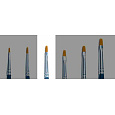 Italeri Brush Synthetic Flat - SINGLE PACK 52223 - plochý syntetický štětec (velikost 0)