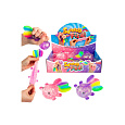 Teddies Ryba mačkací antistresová silikon třpytivý 13cm 2 barvy