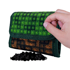 PIXIE CREW Peněženka, zelená, MineCraft 50 pixelů