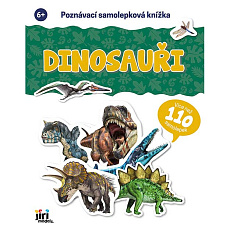 Jiri Models Poznávací samolepková knížka Dinosauři