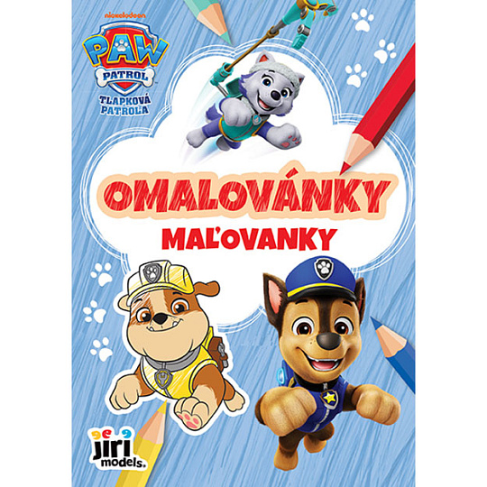 Jiri Models Omalovánka A5 Paw Patrol/Tlapková Patrola pro kluky