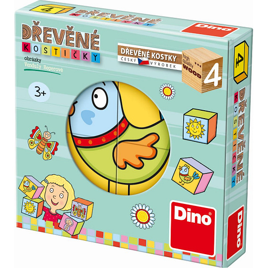 Dino KOSTIČKY PRO NEJMENŠÍ DĚTIČKY 4K