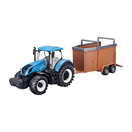 Bburago ASST 10cm Farm Tractor so zotrvačníkom s vlečkou 8 druhov Bburago ASST 10cm Farm Tractor so zotrvačníkom s vlečkou 8 druhov