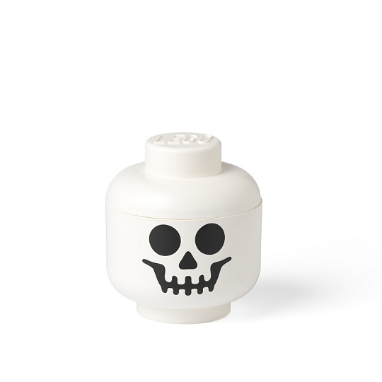 Smartlife LEGO úložná hlava (velikost S) - kostlivec