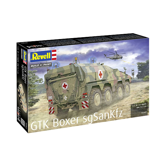 Revell Plastic ModelKit military 03362 - GTK Boxer sgSANKfz (1:72)