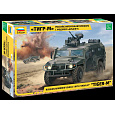 Zvezda Model Kit military 3683 - GAZ Tiger w/Arbalet (1:35)