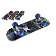Skateboard drevěný 43cm 3 barvy ve fólii