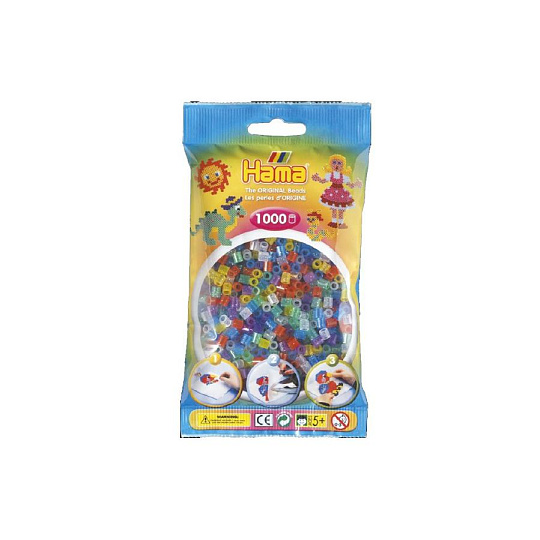 Hama Zažehlovací korálky třpytivé 1000ks v sáčku Hama Zažehlovací korálky třpytivé 1000ks v sáčku