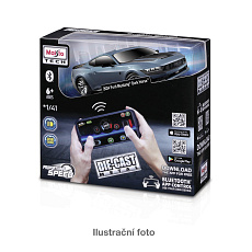 Maisto RC - DIE-CAST METAL so svetlami, 1:41, 2,4 GHz, USB, XTR, Bluetooth 5.0, assort