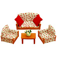 Sylvanian Families 4464 Nábytek - sedací souprava se stolečkem