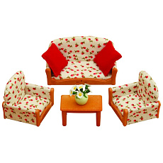 Sylvanian Families 4464 Nábytek - sedací souprava se stolečkem