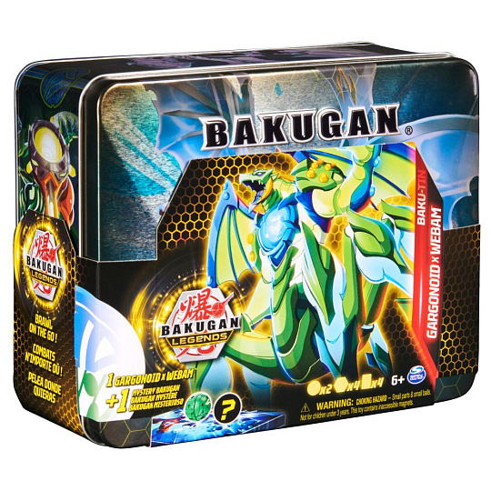 Spin Master BAKUGAN PLECHOVÝ BOX S EXKLUZIVNÍM BAKUGANEM S5 Spin Master BAKUGAN PLECHOVÝ BOX S EXKLUZIVNÍM BAKUGANEM S5