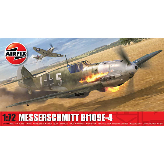 Airfix Classic Kit letadlo A01008B - Messerschmitt Bf109E-4 (1:72) Airfix Classic Kit letadlo A01008B - Messerschmitt Bf109E-4 (1:72)