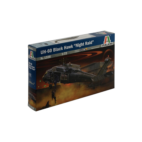 Italeri Model Kit vrtulník 1328 - UH-60/MH-60 BLACK HAWK "NIGHT RAID" (1:72) Italeri Model Kit vrtulník 1328 - UH-60/MH-60 BLACK HAWK "NIGHT RAID" (1:72)